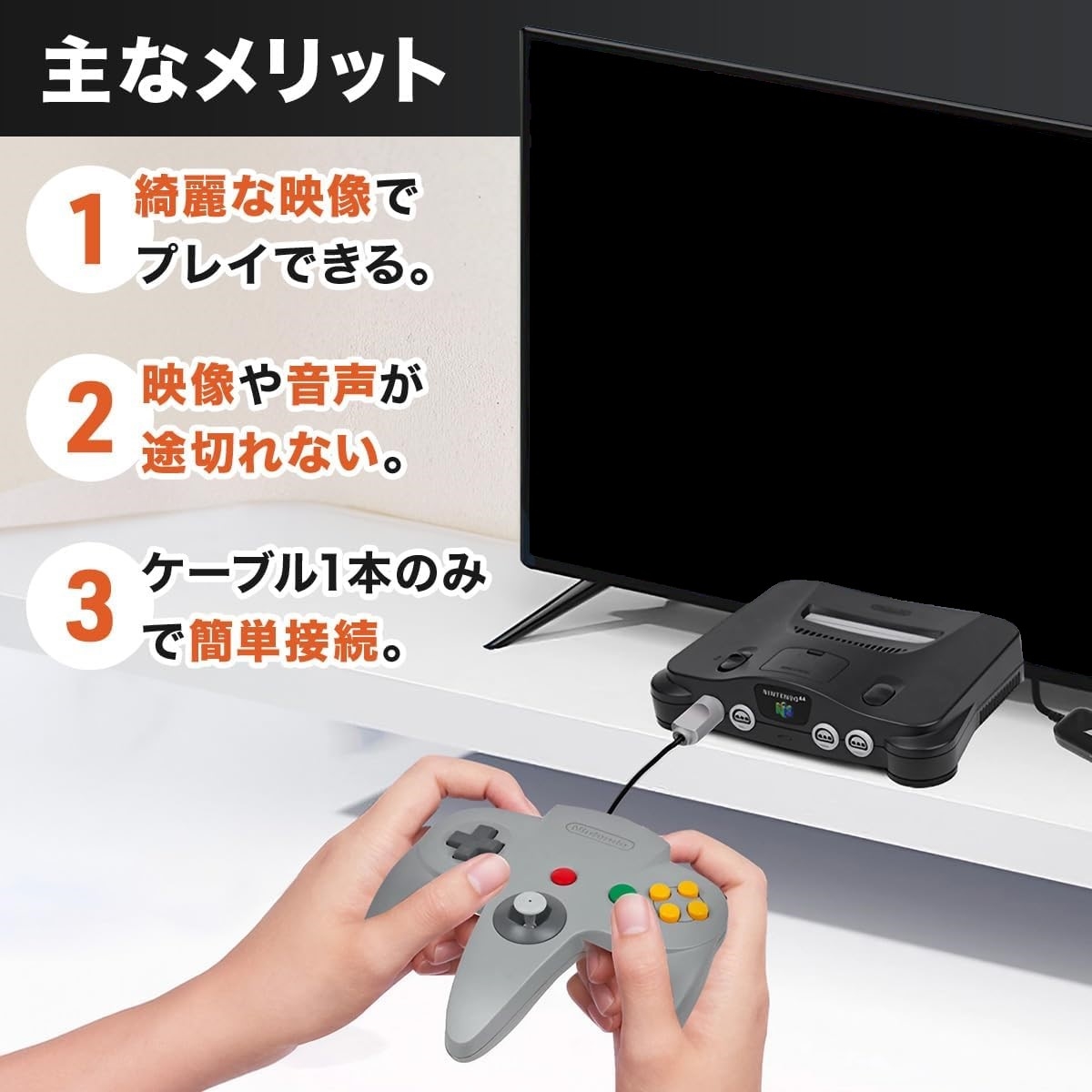 スーパーファミコン HDMI 変換 コンバーター N64 ゲームキューブ 出力