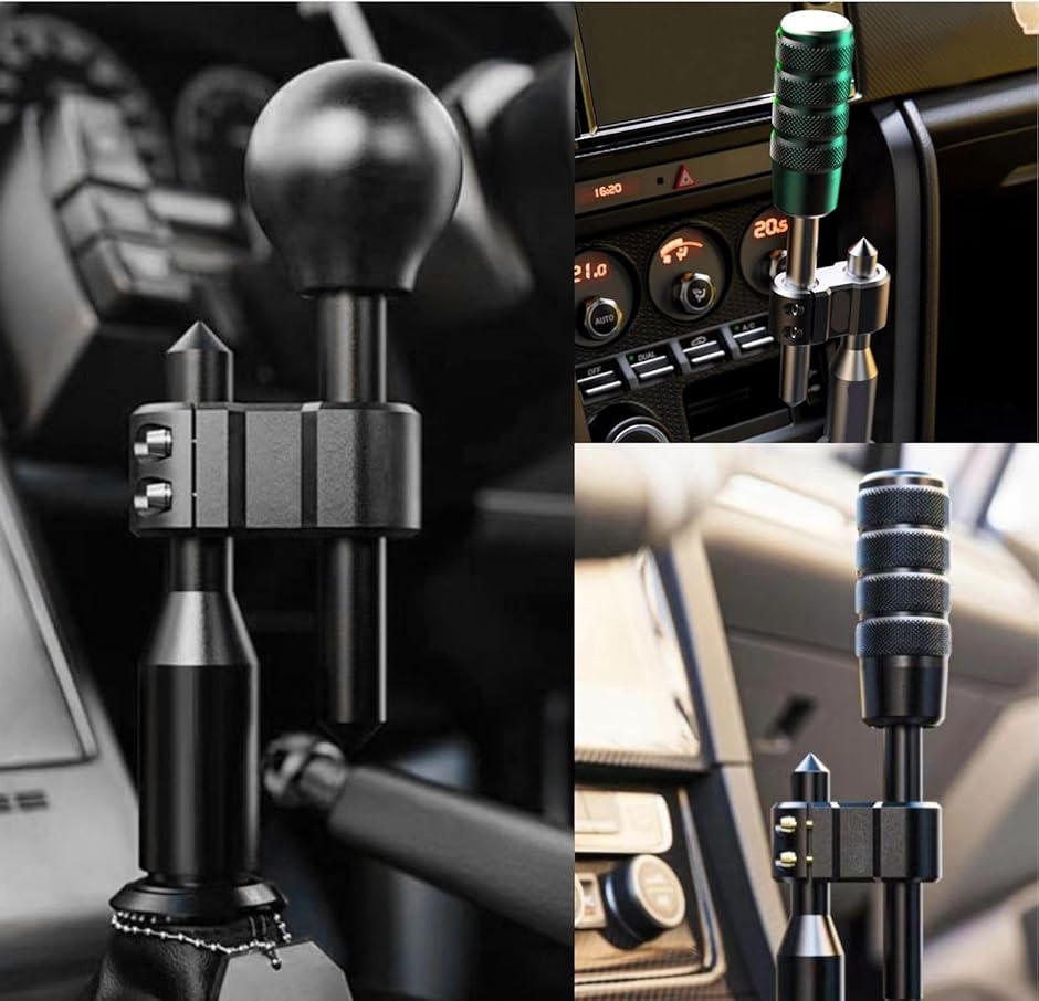 シフトノブ エクステンション 延長アダプター 調整可能 アルミ製 M12x1