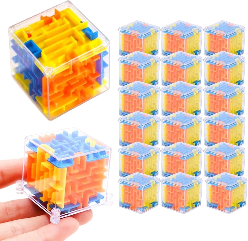 立体迷路 3d迷路 ミニキューブ 立体パズル 景品 フィジェットトイ