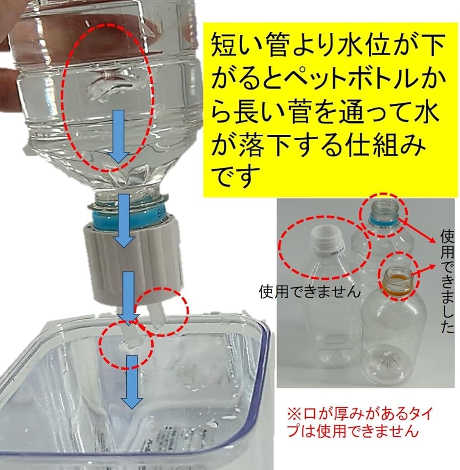 水槽用 自動給水器 2個セット 蒸発 対策 水位 コントローラ 足し水用