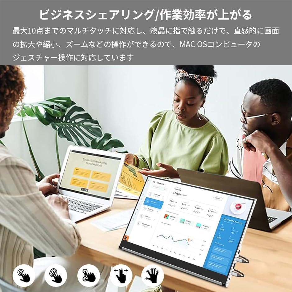 有機el モバイルモニター15.6インチ 4K OLEDモバイルディスプレイ 非