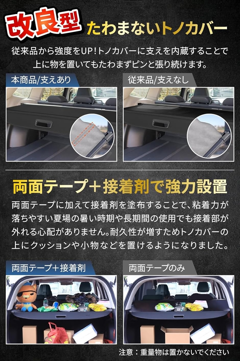 改良型/国家整備士監修 新型プリウス60系 ロール式トノカバー 厚労省