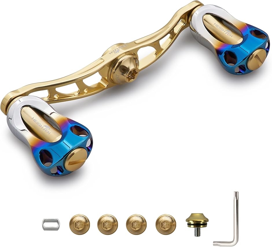 リール ハンドル 22mm ノブ搭載 シマノ SHIMANO ダイワ DAIWA アブ Abu
