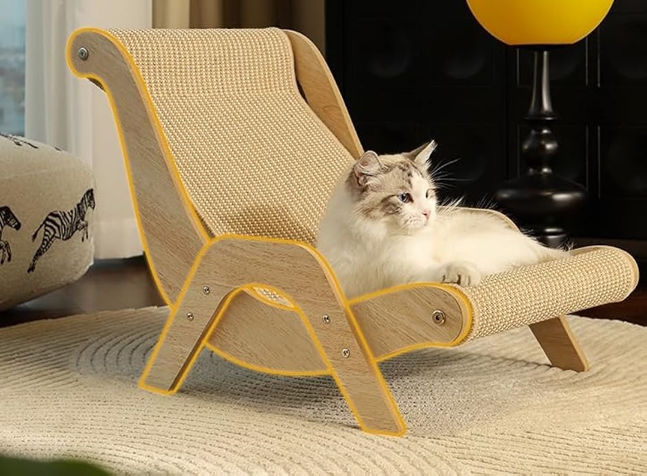 猫 爪とぎ 爪研ぎ 麻 ソファー 椅子 人も座れる ベッド 猫つめとぎ 猫
