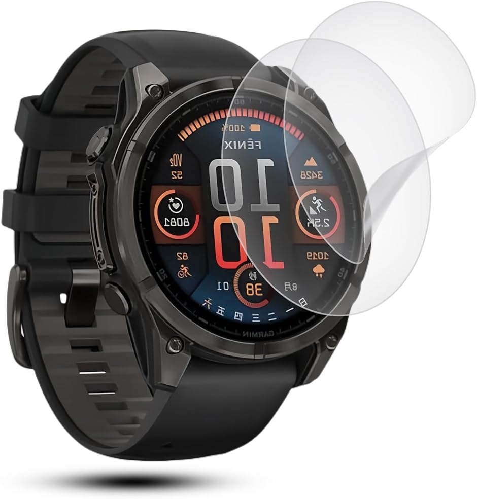 2 A`OAΉ GARMIN K[~fenix 8 Sapphire AMOLED 47mm MDM(VEV-VNB-0634)