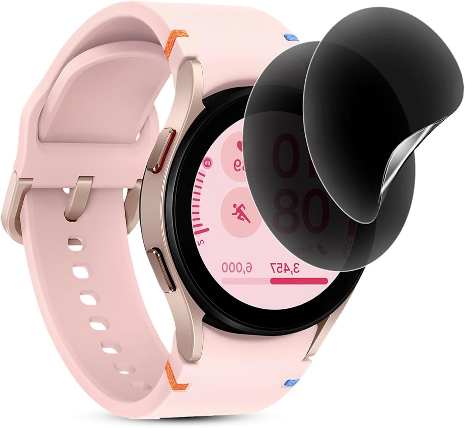 2���Z�b�gGalaxy Watch FE 40mm �p �`�����h�~�t�B�����_�炩��TPU�f�� �Ή� �����ߗ� MDM(ANG-VN-0723)