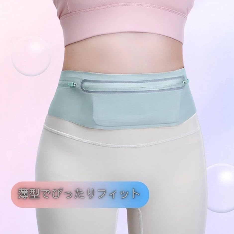 ランニング スマホ ポーチ 揺れない フィット ３ポケット ジョギング マラソン ウォーキング(パープル) | ブランド登録なし | 03