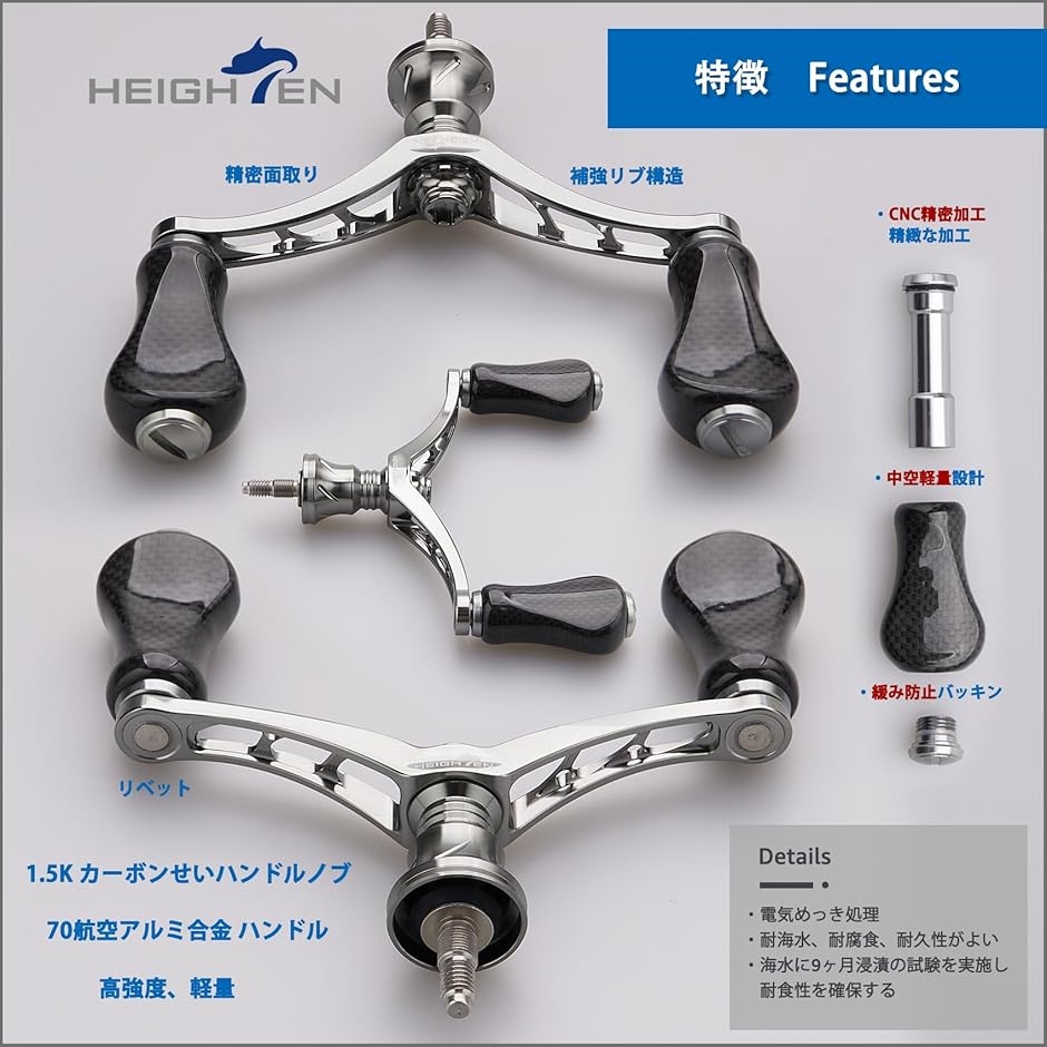 スピニングリールダブルハンドルのおすすめ人気商品一覧 通販 - Yahoo