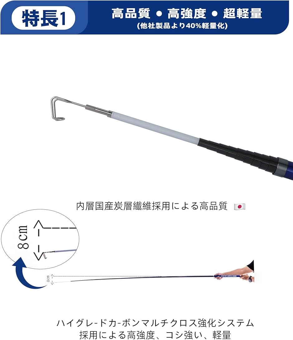 【新着商品】ケーブル索引具- 通線工具 伸長4m 伸縮 引っ掛け棒 配線竿 電工 ケーブル索引具 通線工具 伸長4m 伸縮 引っ掛け棒 配線竿 電工竿