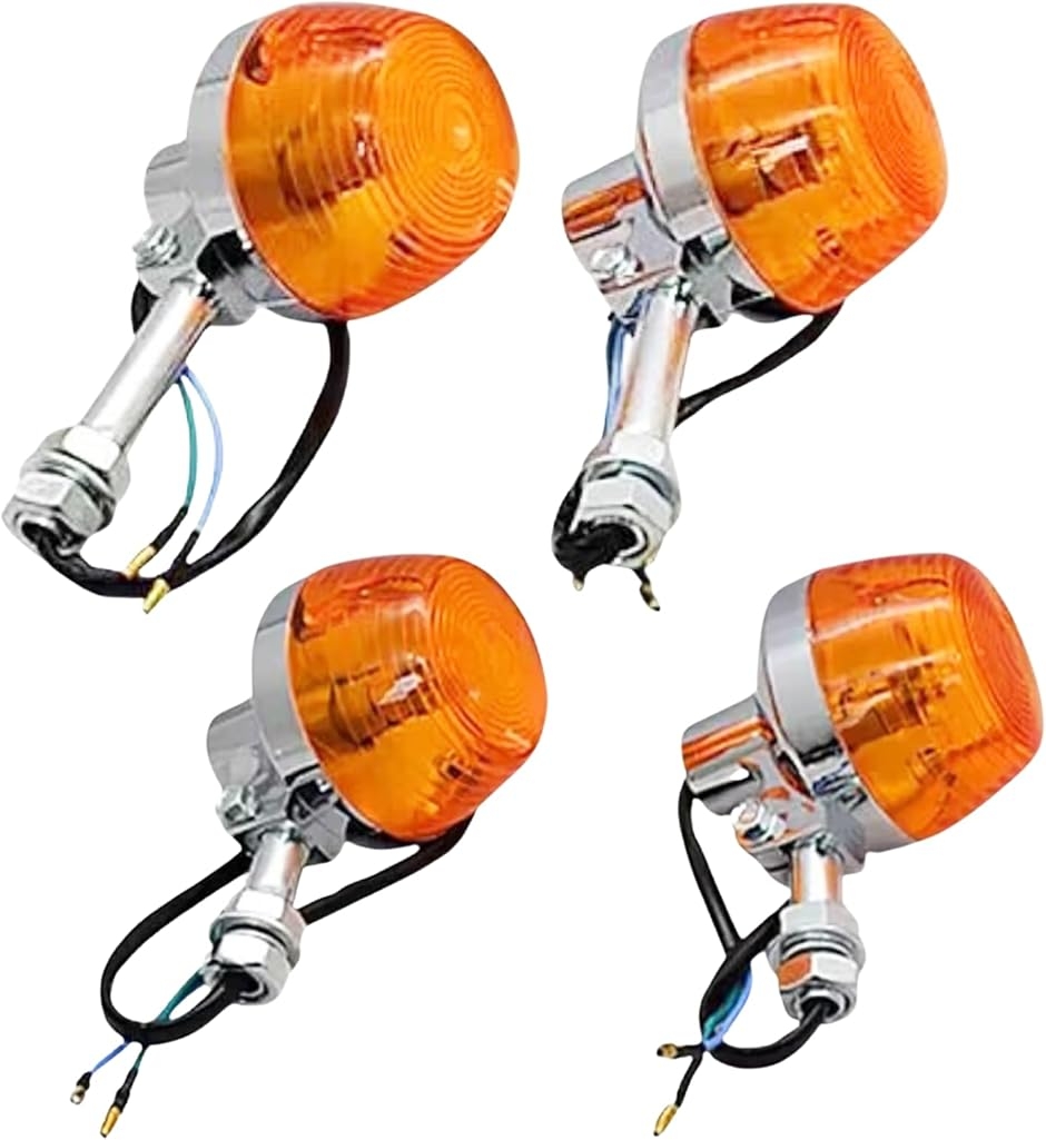 バイク ウインカー CB 高輝度 オレンジ アンバー 12V 汎用 CB250T