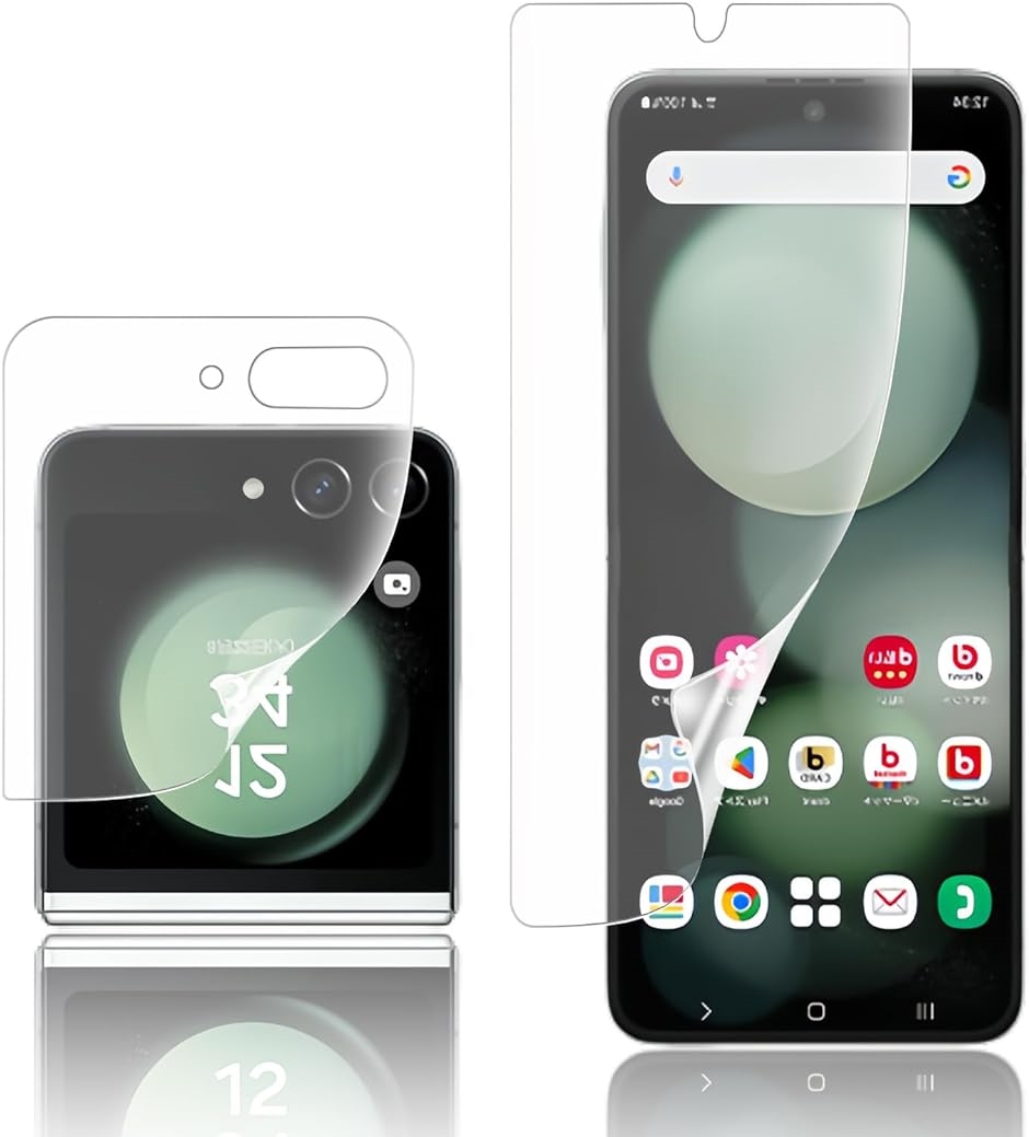 �A���`�O���A1������Galaxy Z Flip5 �t�B���� �M�����N�V�[Z ��p ��K���X TPU�f�� MDM(TMK-UCI-118)