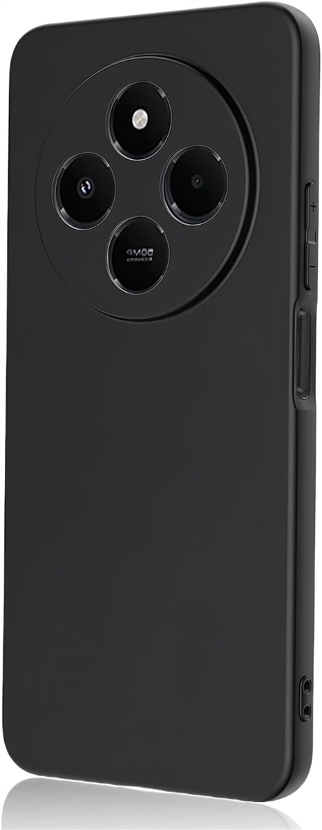 �Ή� Xiaomi Redmi 14C �P�[�X �u���b�N �p�� �}�b�g�u���b�N�_� TPU�f�ޑϏՌ� �����^ MDM(HCU-9CI-830)