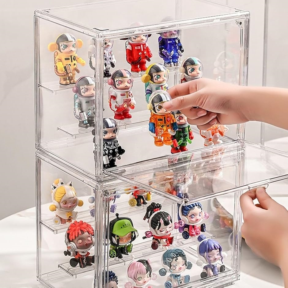 フィギュアケース UVカット コレクションケース アクリルケース 棚 MDM
