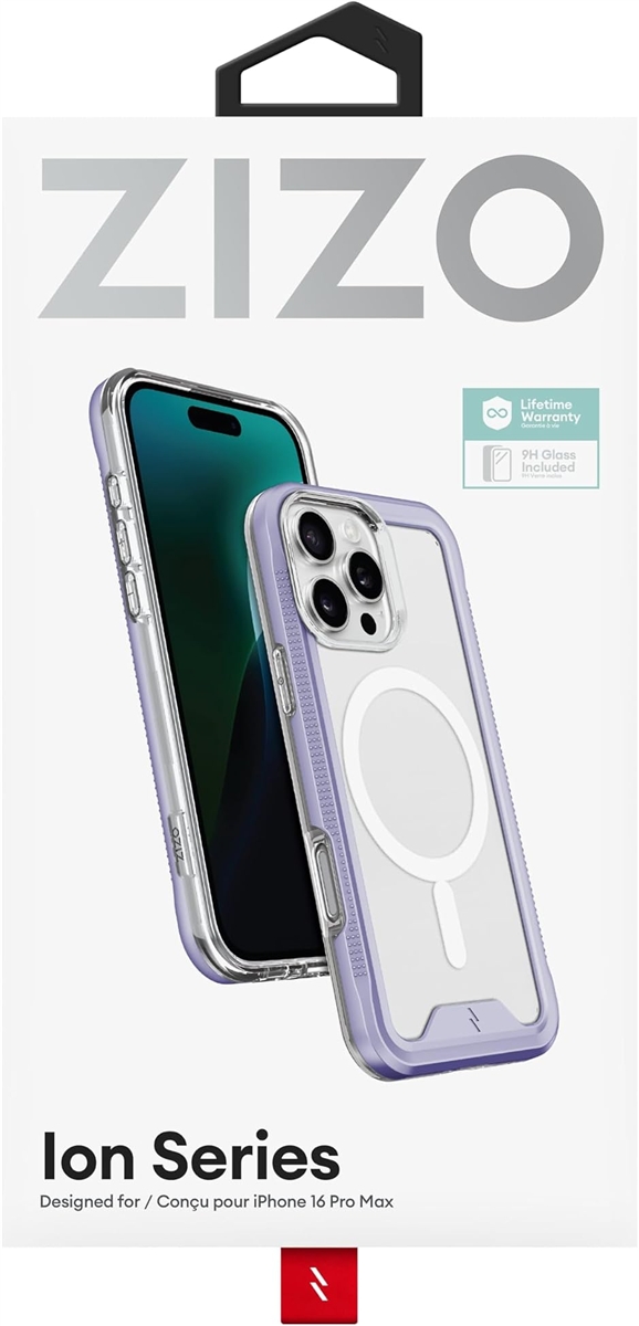 iPhone 16 Pro Max 用 ケース MagSafe 6.9インチ iPhone 16 Pro Max 6.9インチ MagSafe 対応 ケース MDM (パープル, Max