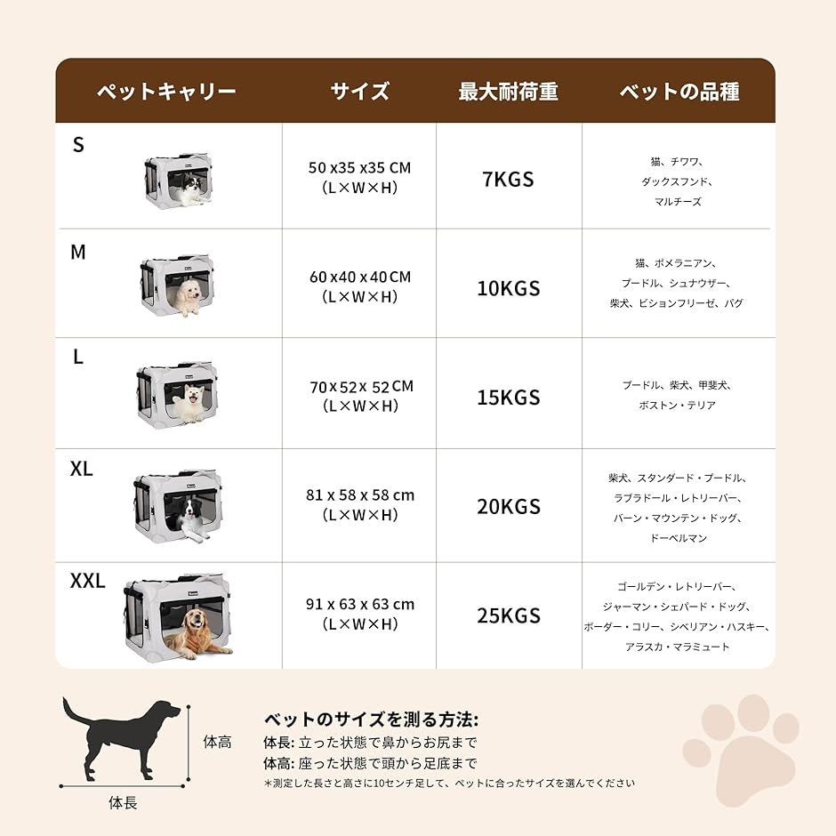犬用キャリーバッグ ソフトクレート キャリーケース 犬用クレート