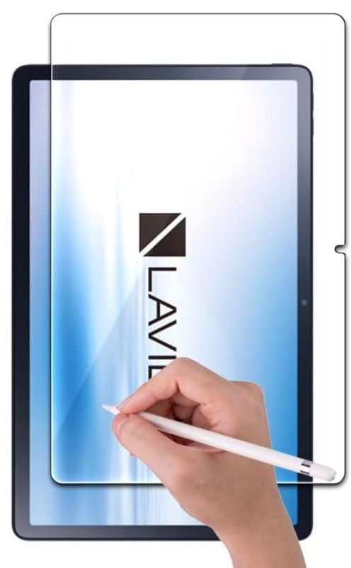 RISE �ی�t�B���� LAVIE Tab T11 T1195/FAS �A���`�O���A �y�[�p�[ �� �e�N�X�`�� �t�� ������ (�N���A)