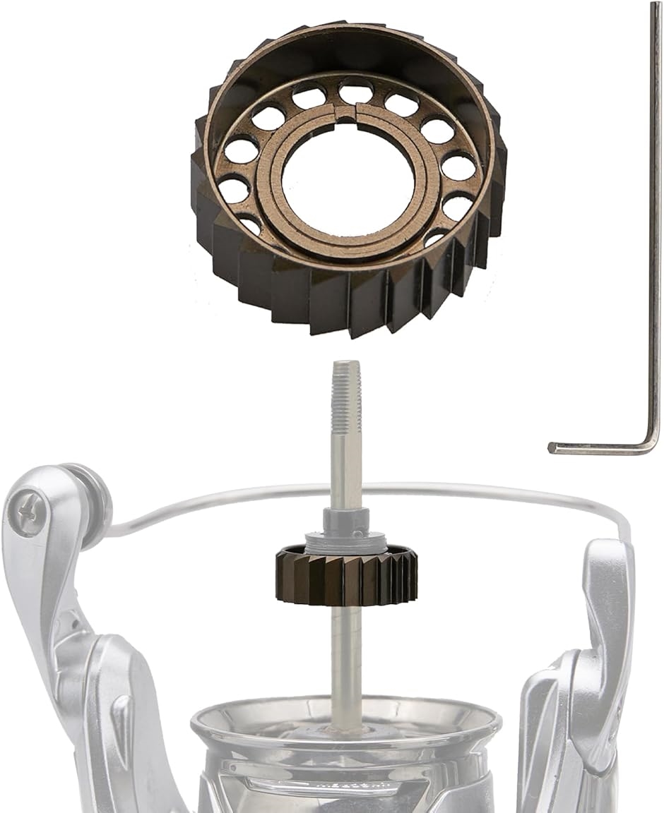シマノ　イソマチック4000 ハンドドラグ　ドラハン　チタン最終値下 ドラグ音出し ラチェット シマノ Shimano スピニングリール 専用