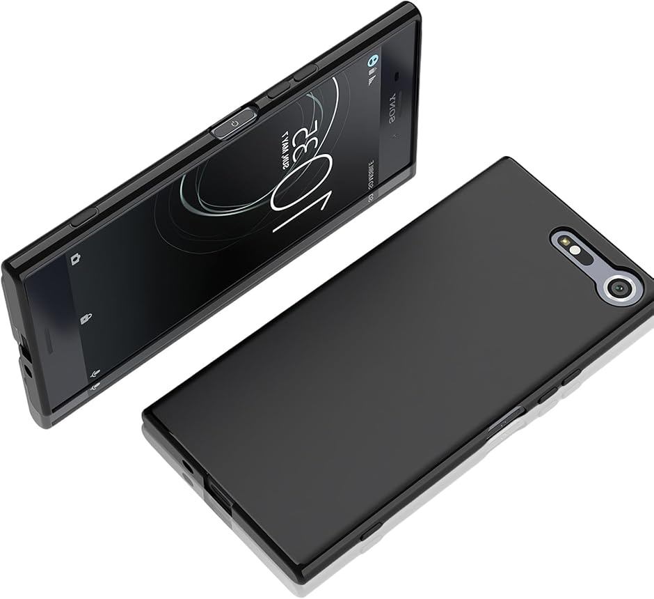 Sony Xperia XZ1/SO-01K �P�[�X �u���b�N SOV36 �p�̕ی�P�[�X TPU ���h�~ �y�� MDM(OQW-HY-355)