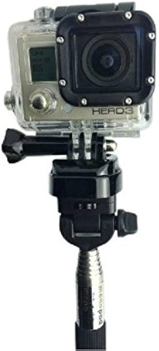 トライポッドマ ウント+固定用ボルト セット Gopro HD Hero1 2 3 3+ 4( ブラック)｜zebrand-shop｜08