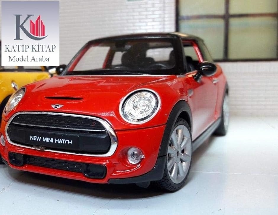 BMW Minicooper レッド ミニカー 2ド 1:24 Diecast BMW Mini Cooper Red - 1:24 Scale Car : ゼブランドショップ