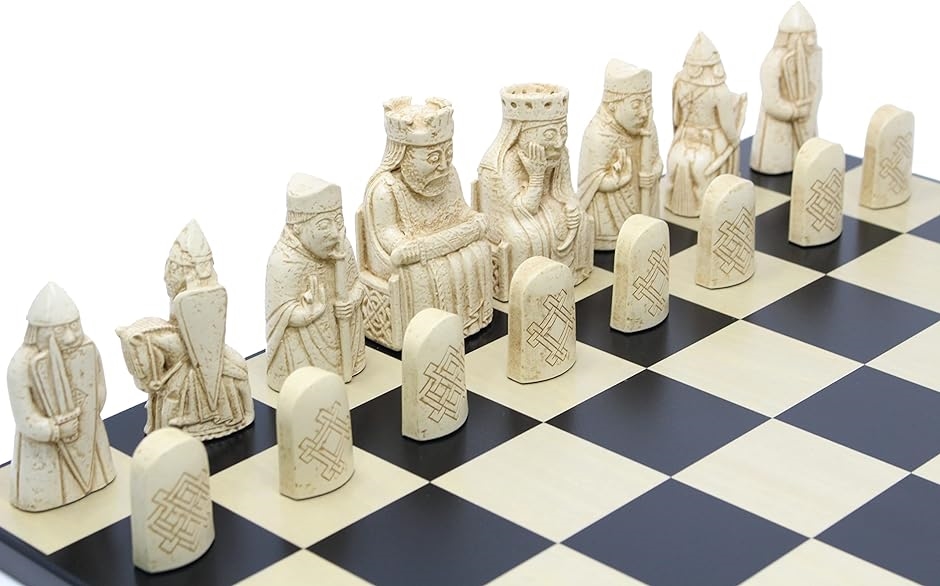 ルイス島のチェス駒 Lサイズ( ホワイト,  L)｜zebrand-shop｜03