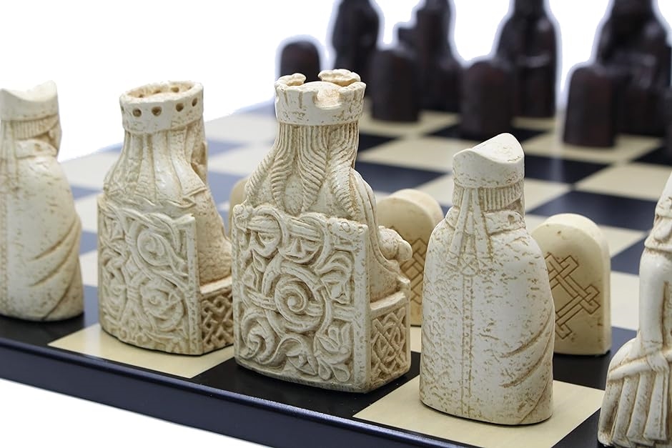 ルイス島のチェス駒 Lサイズ( ホワイト,  L)｜zebrand-shop｜04