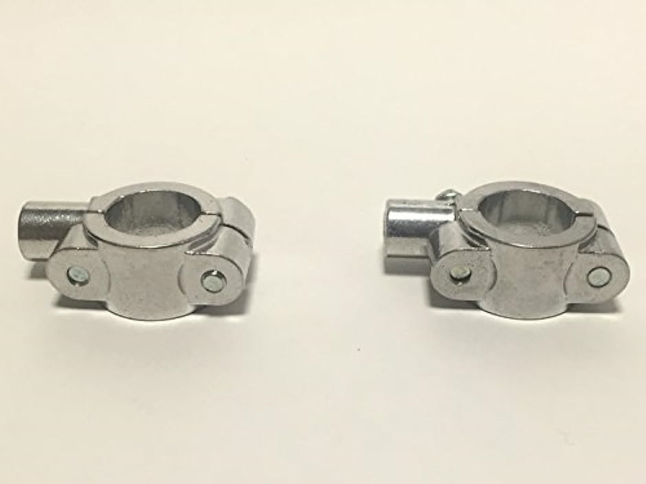 ミラー ホルダー 2個セット クランプ ブラケット バイク ハンドル 汎用 22mm シルバー 10mm( シルバー 10mm 正ネジ)｜zebrand-shop｜07