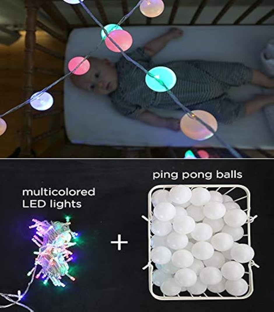 ピンポン玉 娯楽用 卓球ボール 収納袋付き プラスチック 無地 ホワイト 200個( 06 ホワイト ｘ 200個,  40mm)｜zebrand-shop｜05
