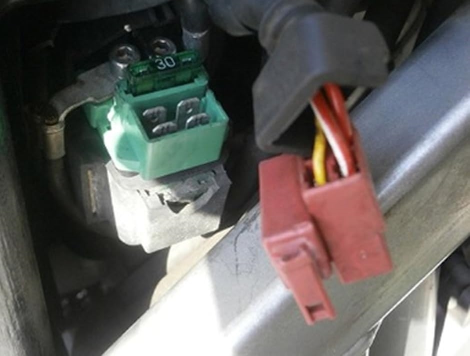 互換品】汎用 バイク スターターリレー 12V セル モーター マグネット