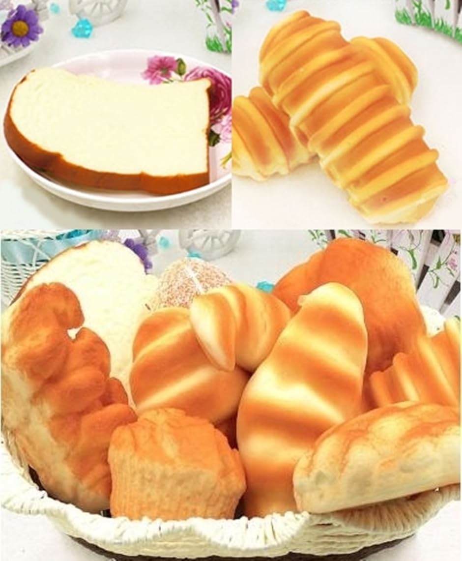 食品 サンプル パン スイーツ ディスプレイ リアル 見本 セット パン10個・カゴなしA( パン10個セット カゴなし)｜zebrand-shop｜05