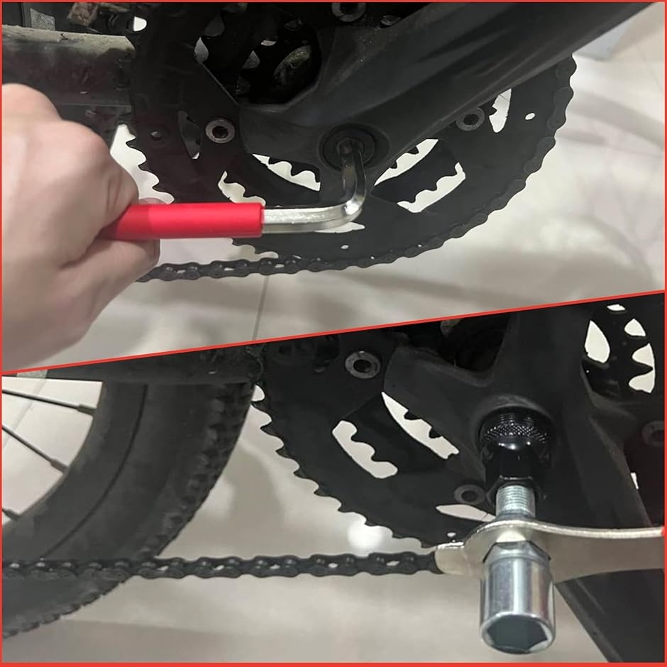 クランクリムーバー BBツール ボトムブラケット 工具 自転車用クランク