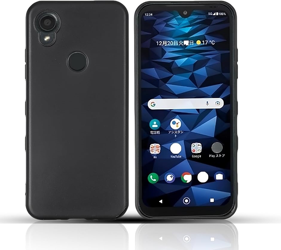 DIGNO SX3 KYG02 �P�[�X �_� TPU�f�ގC�菝�h�~ �w��h�~ �J�o�[(�}�b�g�u���b�N,  SU7-DAL-RT440)