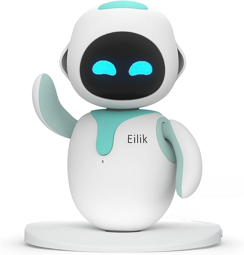 アイリック Eilik 感情的知性を備えたデスクトップコンパニオンロボット( ブルー,  11x11x13cm)｜zebrand-shop