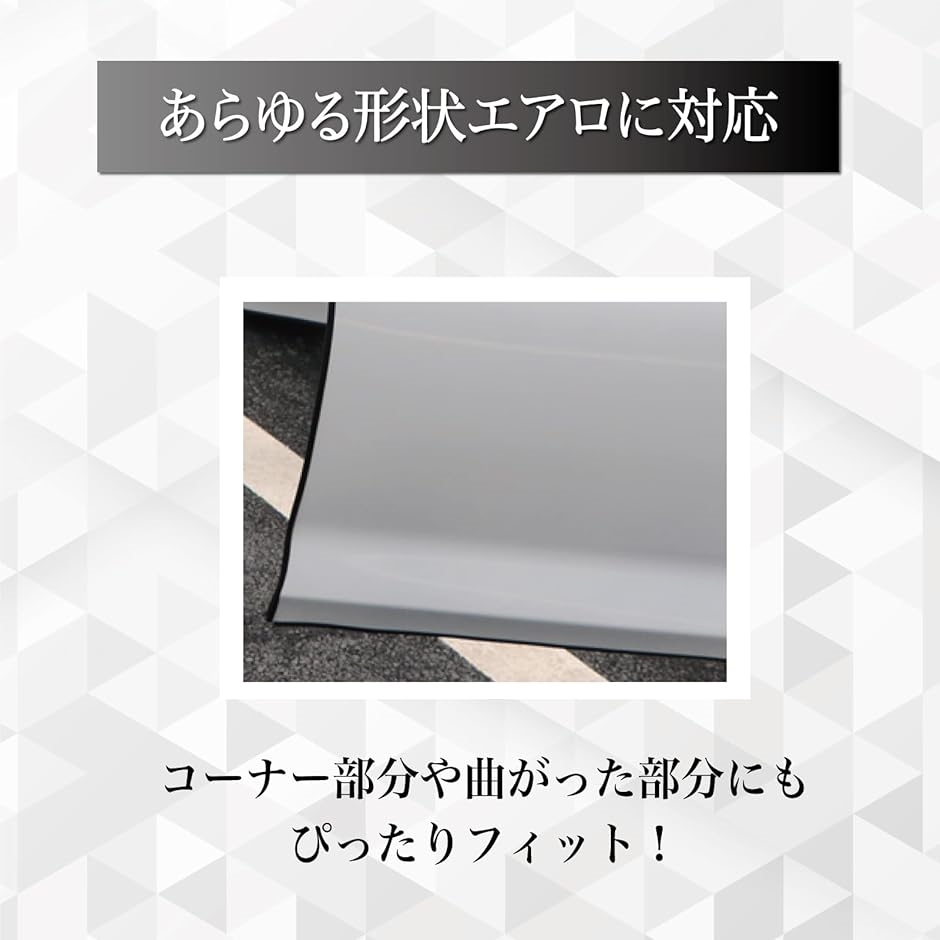 エアロ スポイラー ドア エッジ プロテクター ガード パッキン モール キズ 防止 衝撃 保護 両面テープ 車 5m 黒( ブラック)｜zebrand-shop｜05