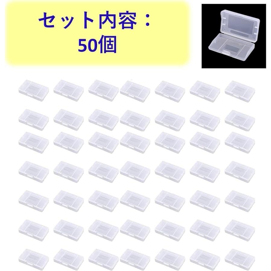 GBA ゲームボーイ アドバンス 収納 ソフト カセット ケース カートリッジ ホルダー( ホワイト,  6.5x4x0.8cm)｜zebrand-shop｜05