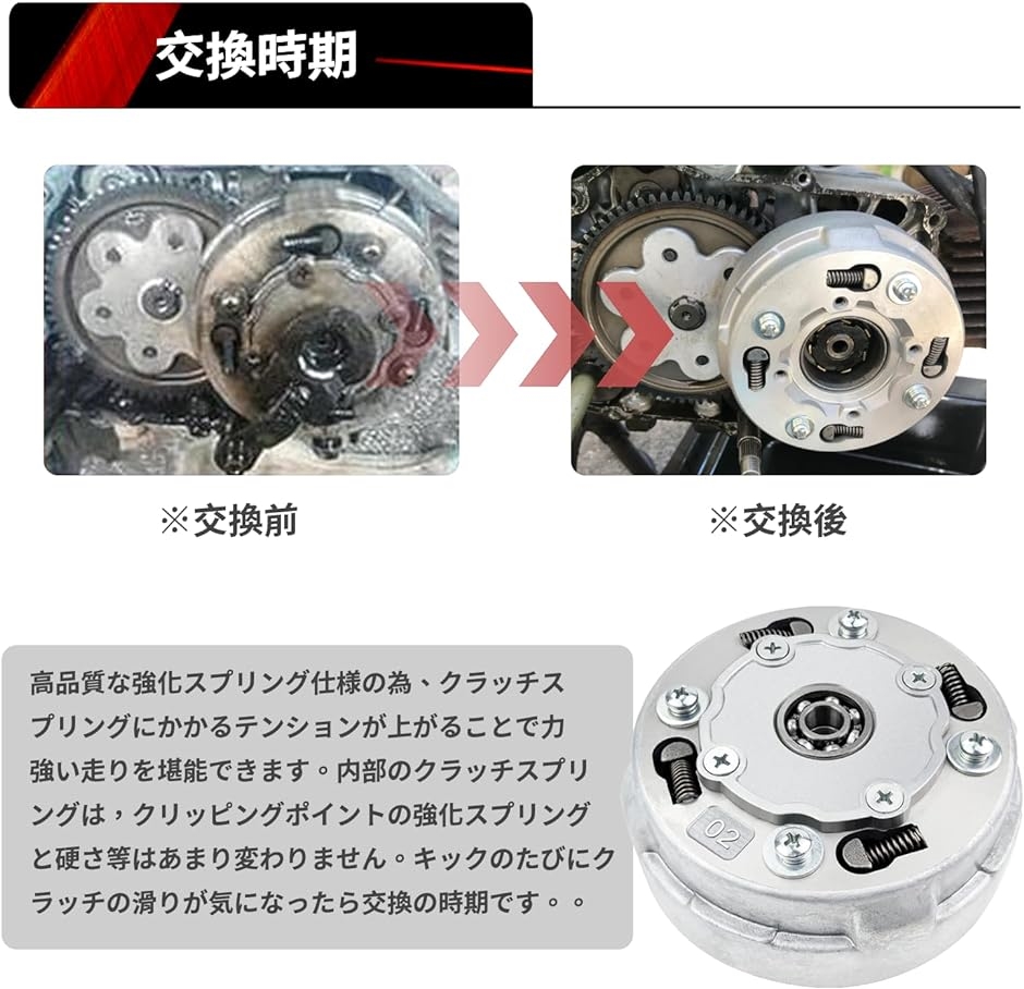 クラッチキット 遠心クラッチ用 ホンダ スーパーカブ50 90 AA01 HA02