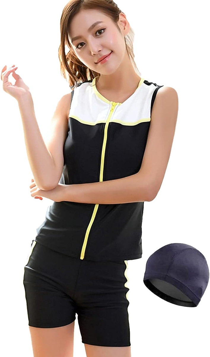 【美品】フィットネス用セパレート水着　スポーツ用 レディース フィットネス水着 セパレート 女性用スポーツ水着