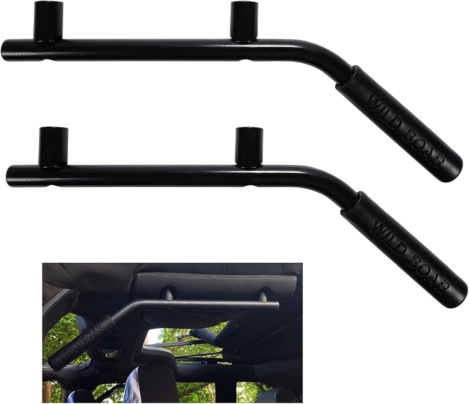 Jeep ジープ ラングラー JK グラブ ハンドル 手すり 右側 F・Rセット