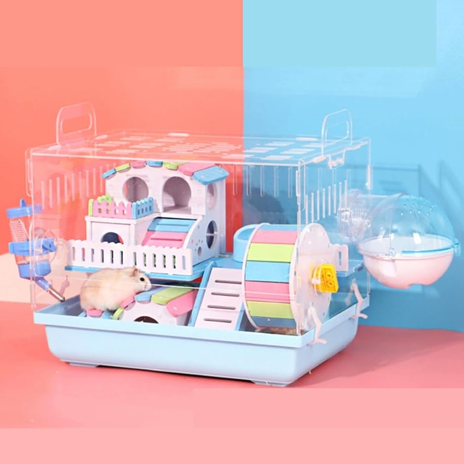 アルミ骨格アクリルケージ ハムスター ハリネズミなど用