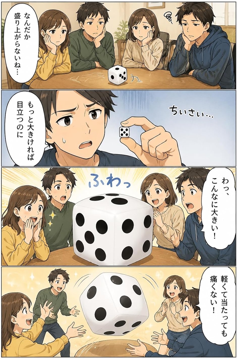 さいころ サイコロ 大きい イベント用 プレゼ...の詳細画像3