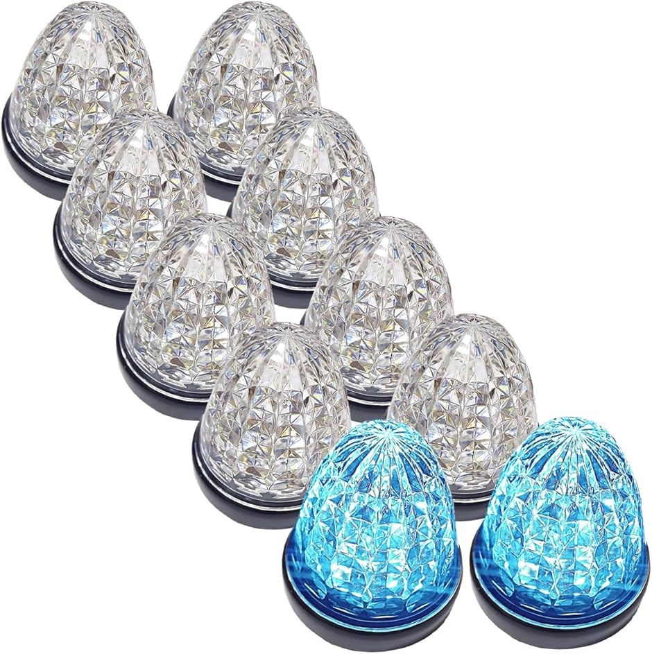 【数量限定】Customize（カスタマイズ） 24V トラック用 LED マー カスタマイズ 24V トラック用 LED マーカーランプ サイド クリスタル
