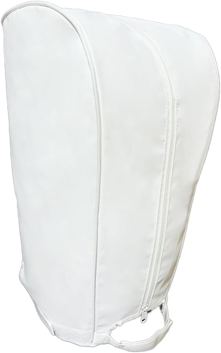 キャディバッグ用 フードカバー 汎用 防水 ゴルフバッグ メンズ レディース 8.5〜9.5型対応( ホワイト)｜zebrand-shop