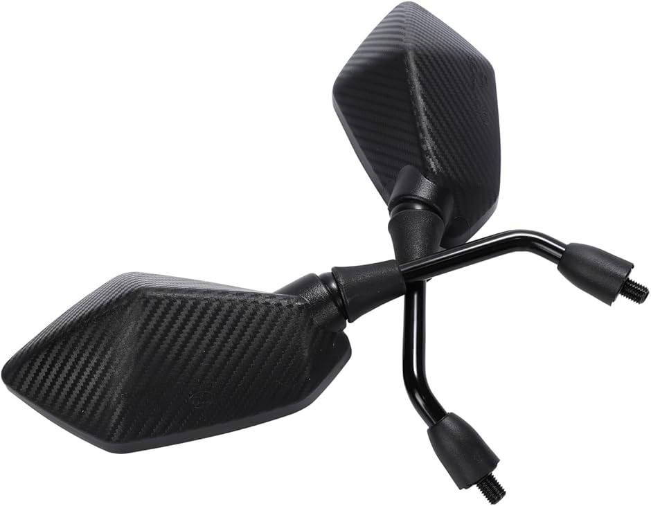 バイク用ミラー カスタム 汎用 8mm 左右2本セット ライブディオ
