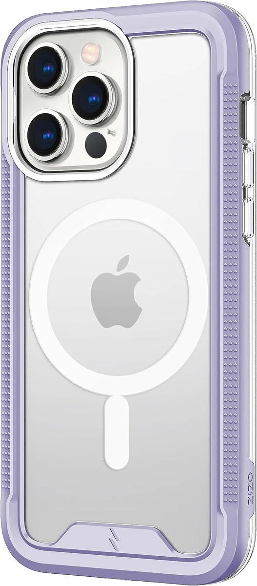 iPhone 15 Pro Max 6.7インチ MagSafe 対応 ケース MDM (パープル, Max