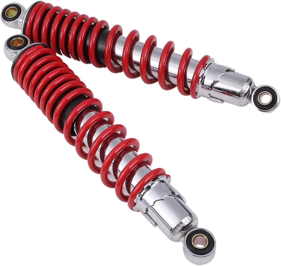 リアショックサスペンション 左右セット 穴間 310mm 汎用 バイク