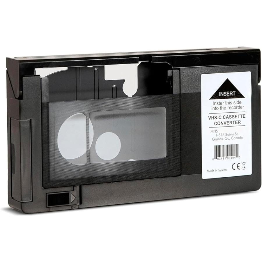 MNS VHS-C 電動カセットアダプター VHSアダプター アタッチメント VHS-C変換 VHSビデオ｜zebrand-shop