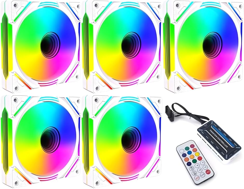 y݊izPCP[Xt@ 120mm LED ARGB 6pin FύX\(t@Rg[[{5ZbgzCg)