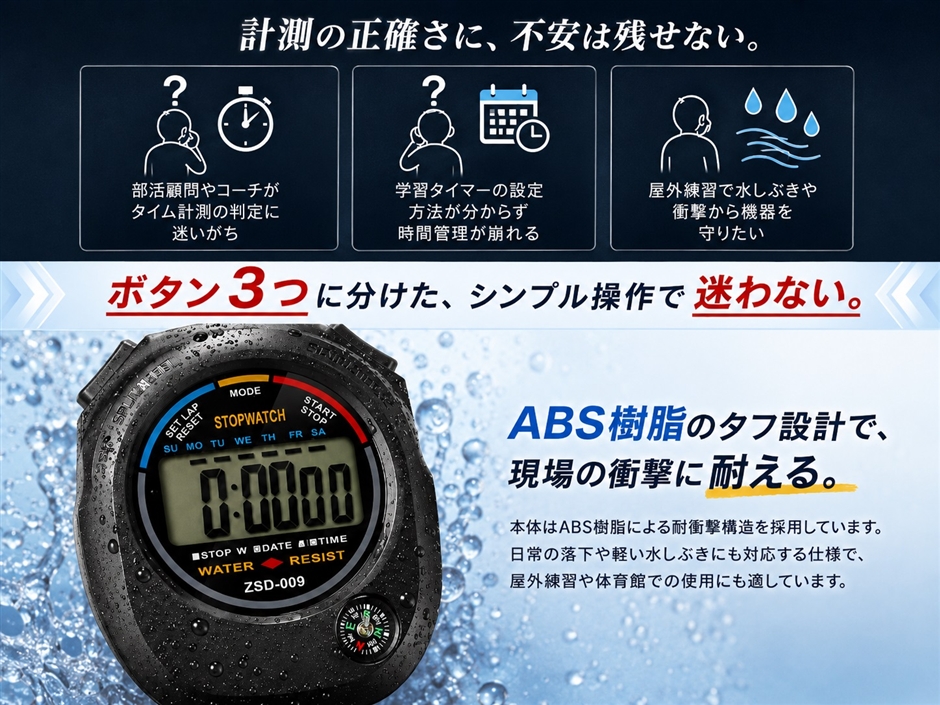 ゼブランドショップ - ストップウォッチ｜Yahoo!ショッピング
