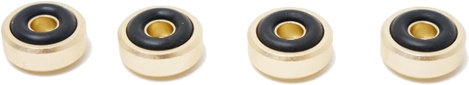 インシュレーター オーディオ 小型スピーカー ウーファー ハウリング防止 4個 ゴールド( Gold)｜zebrand-shop
