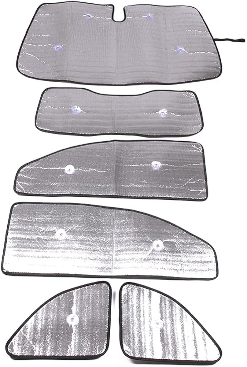 フィアット 500 2010 2022に適用 サンシェード 車 全窓対応 遮光全窓シェード 車用サンシェード 6点セット :2BJHKRJT5K:ゼブランドショップ